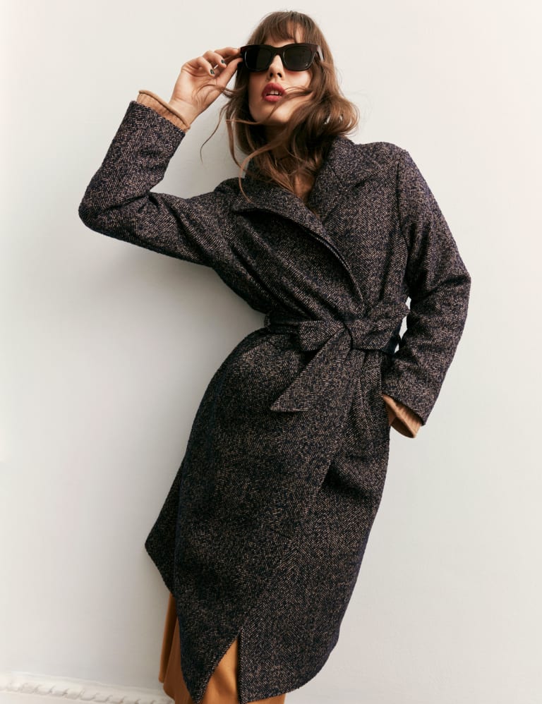 Marks and spencer wool coat deals