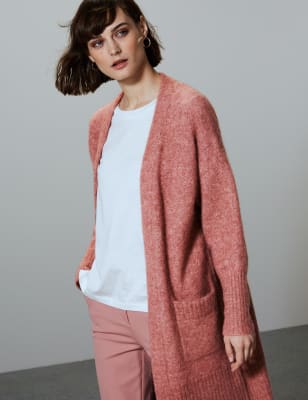 Wool Blend Textured Cardigan Autograph M S