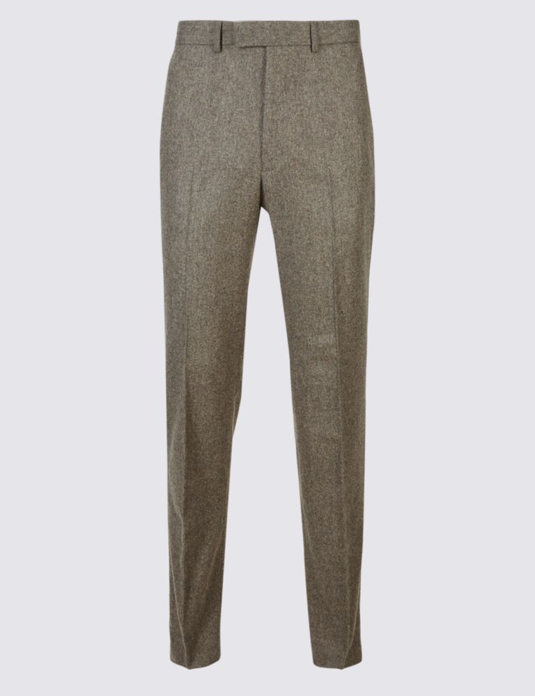Wool Blend Trouser with Italian Fabric 2 of 6