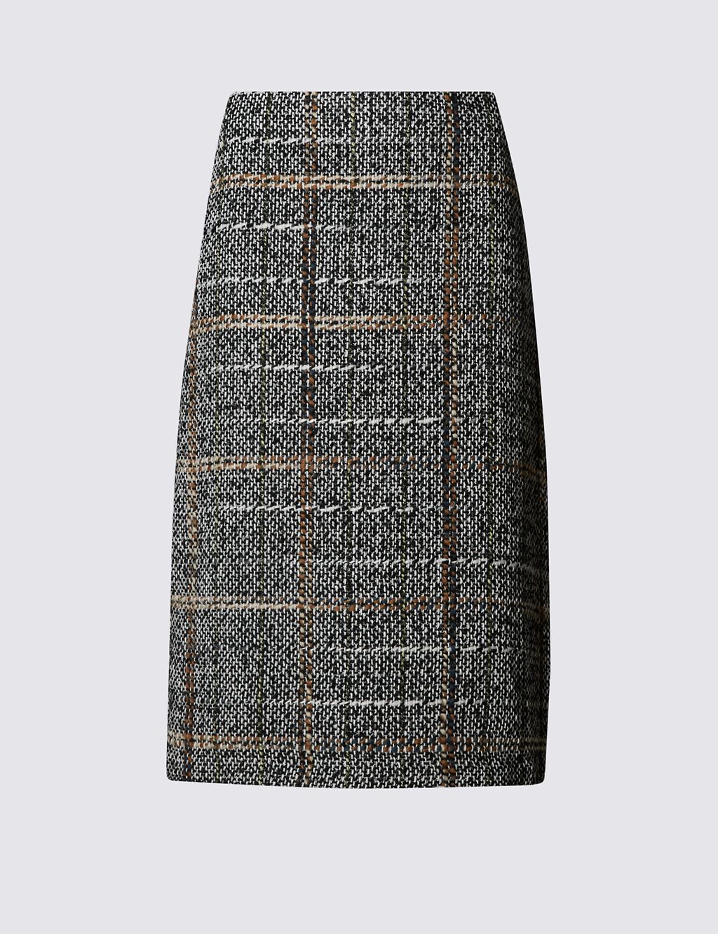 Wool Blend Tweed A-Line Skirt 1 of 3