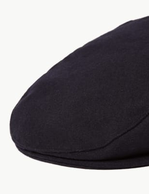 M and s store mens flat cap