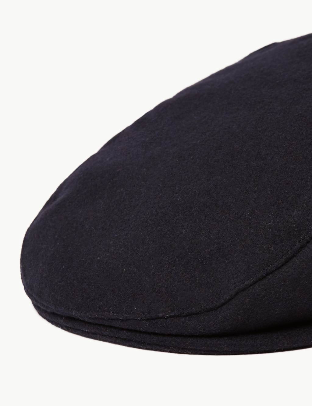 Wool Flat Cap M&S Collection M&S