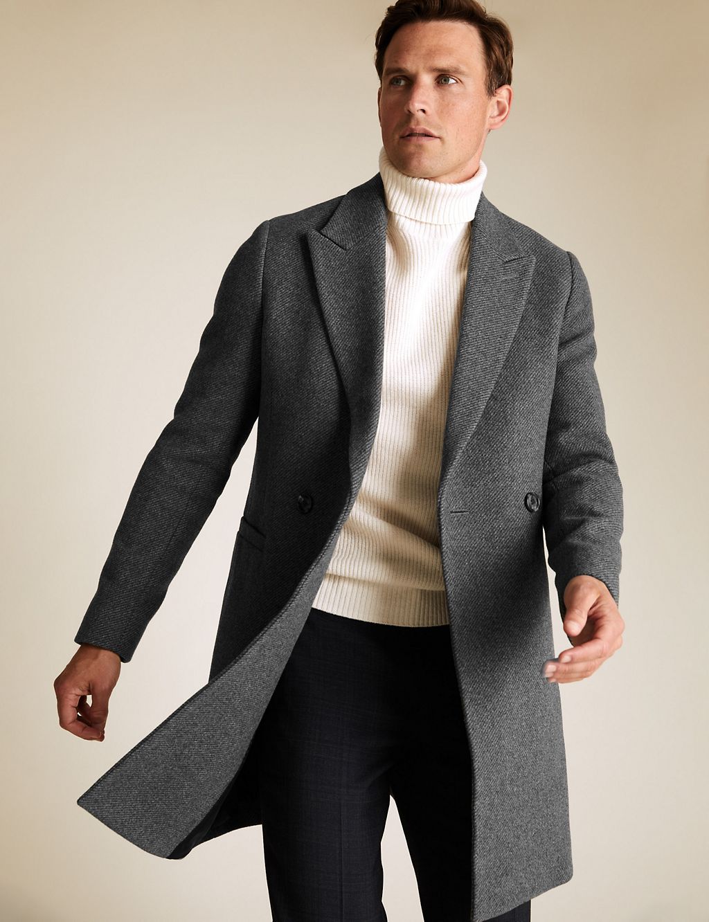 Wool Revere Overcoat 5 of 9