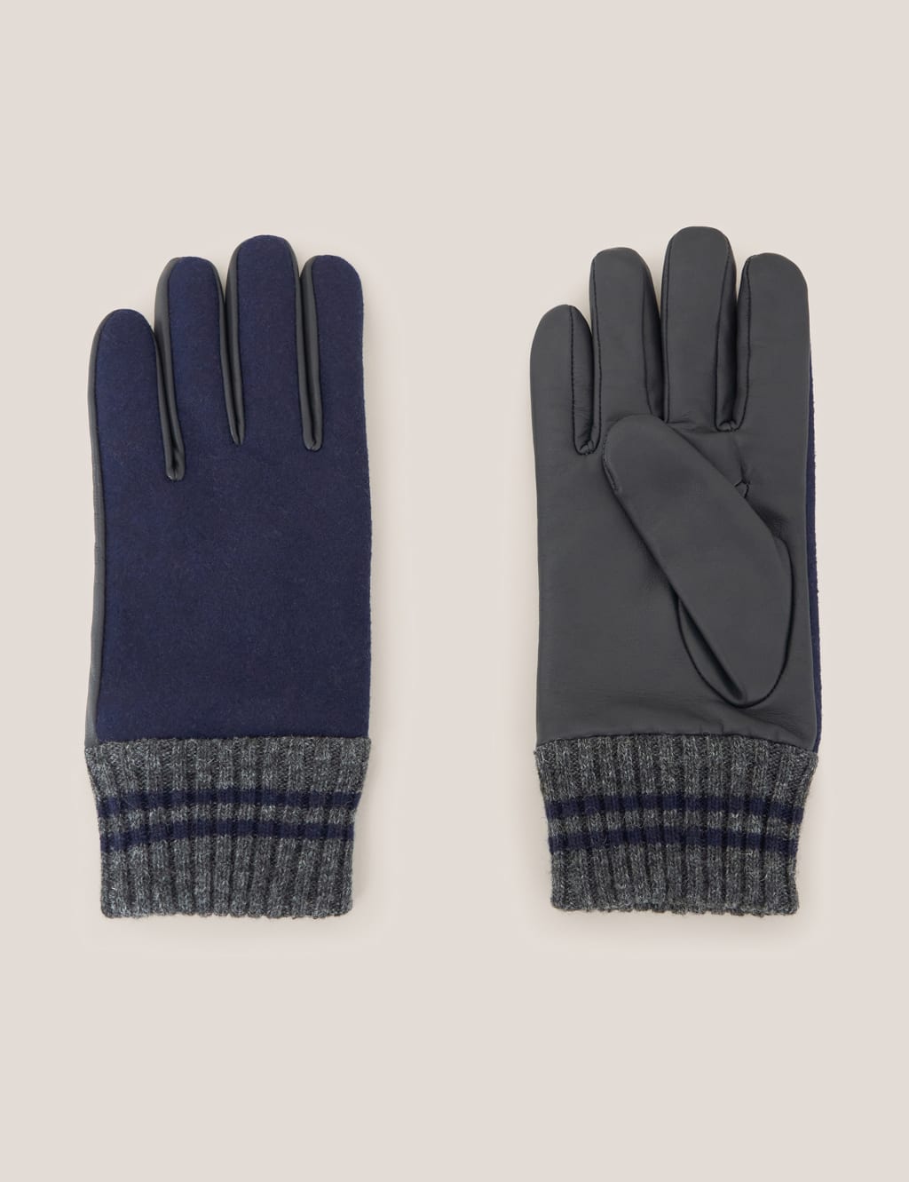 Leather gloves vs wool clearance