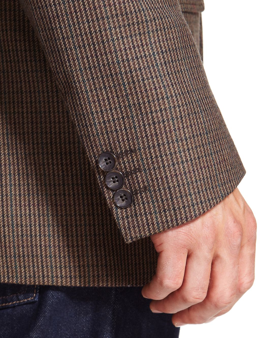Wool Rich 2 Button Checked Jacket 5 of 9