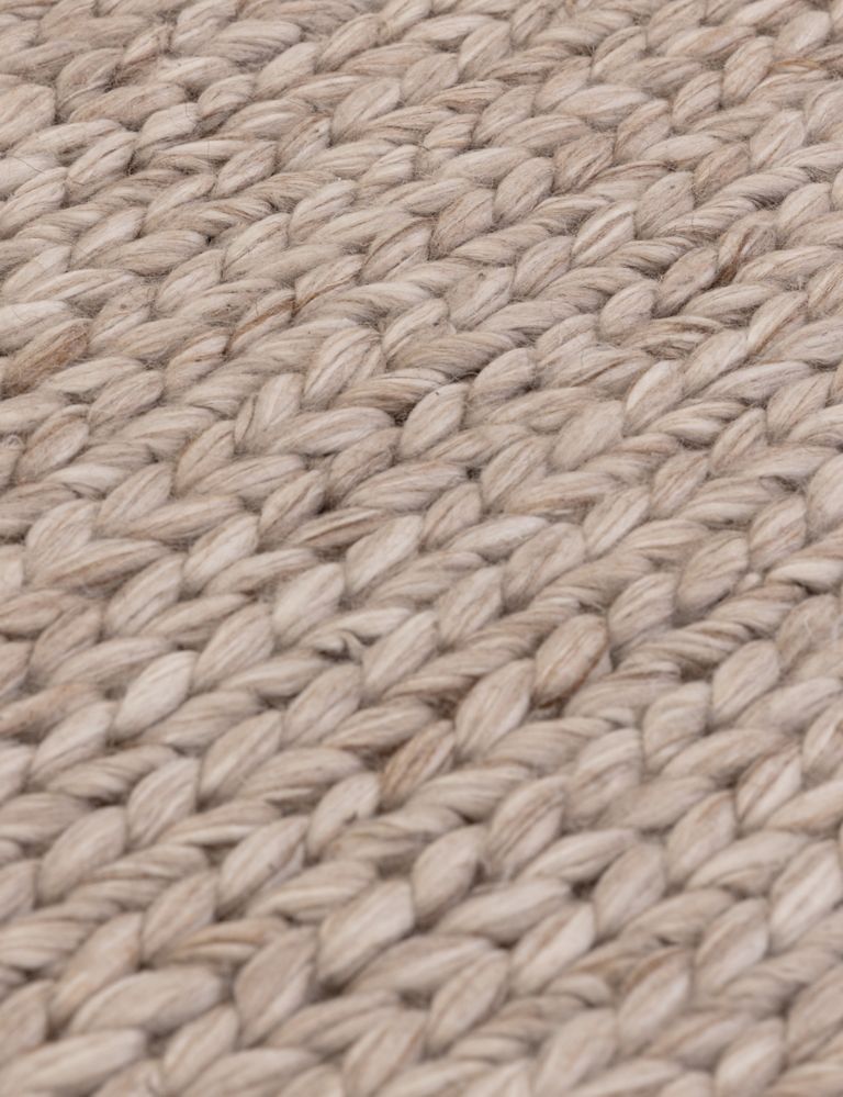 Wool Rich Braided Rug, Asiatic