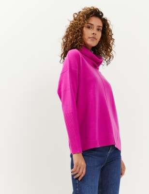 Cowl neck jumper marks hotsell and spencer