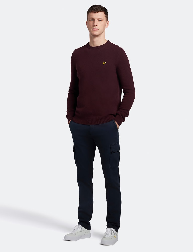 Lyle and scott crew neck jumper best sale