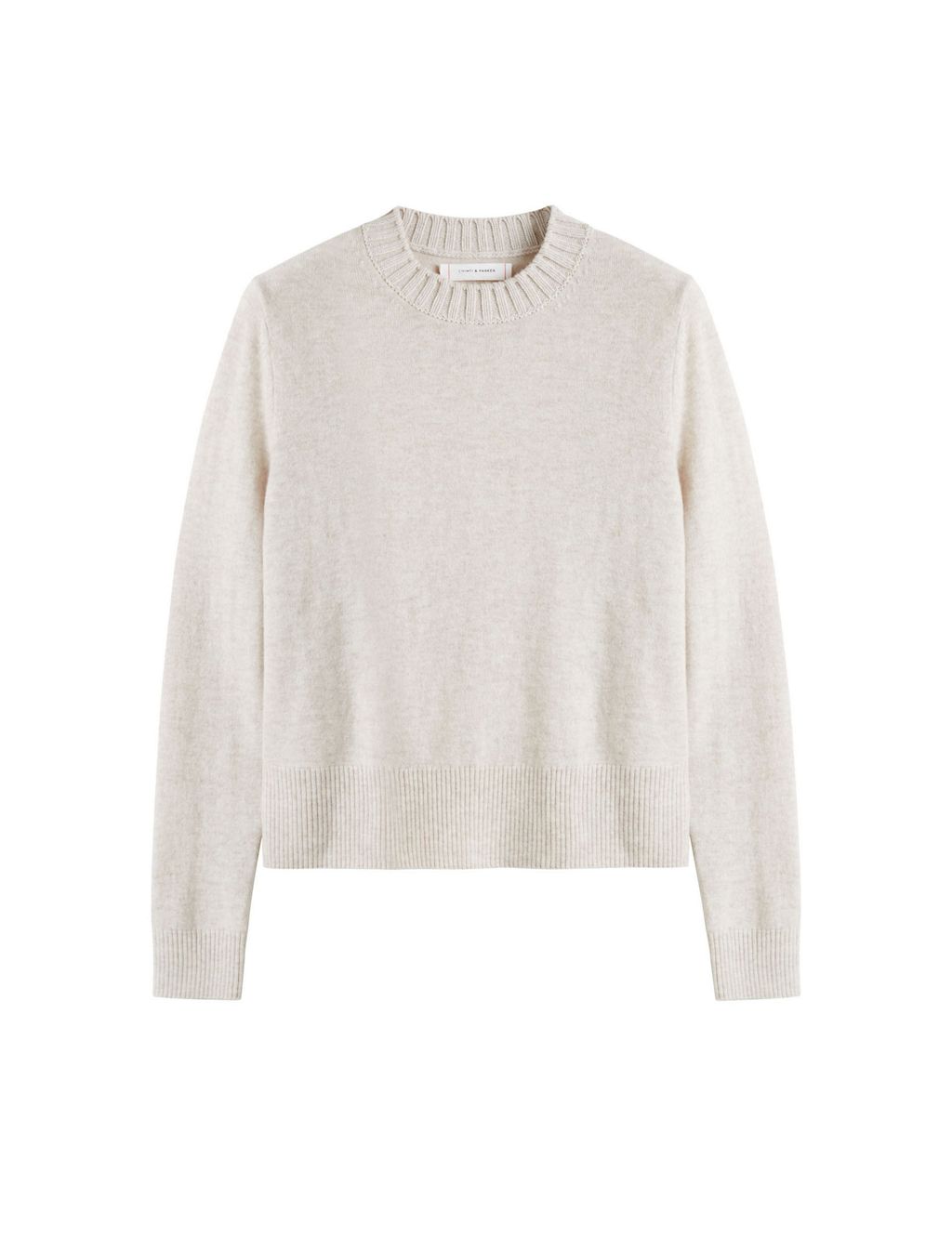 Wool Rich Cropped Jumper with Cashmere 1 of 4