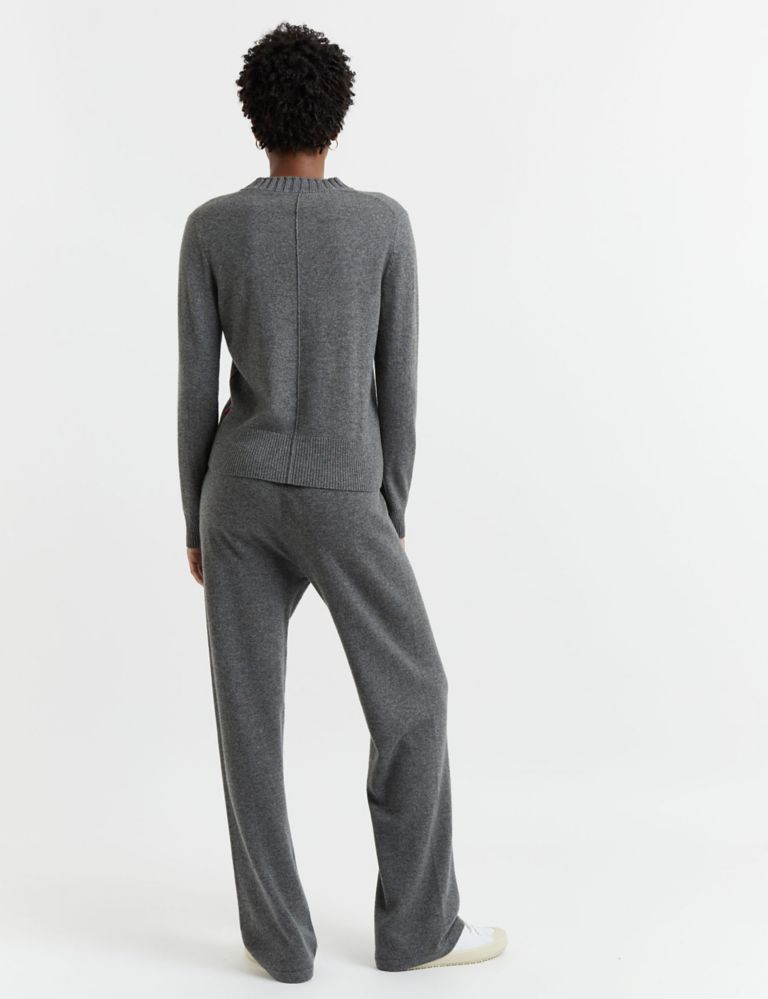 Wool Rich Cropped Jumper with Cashmere 3 of 3