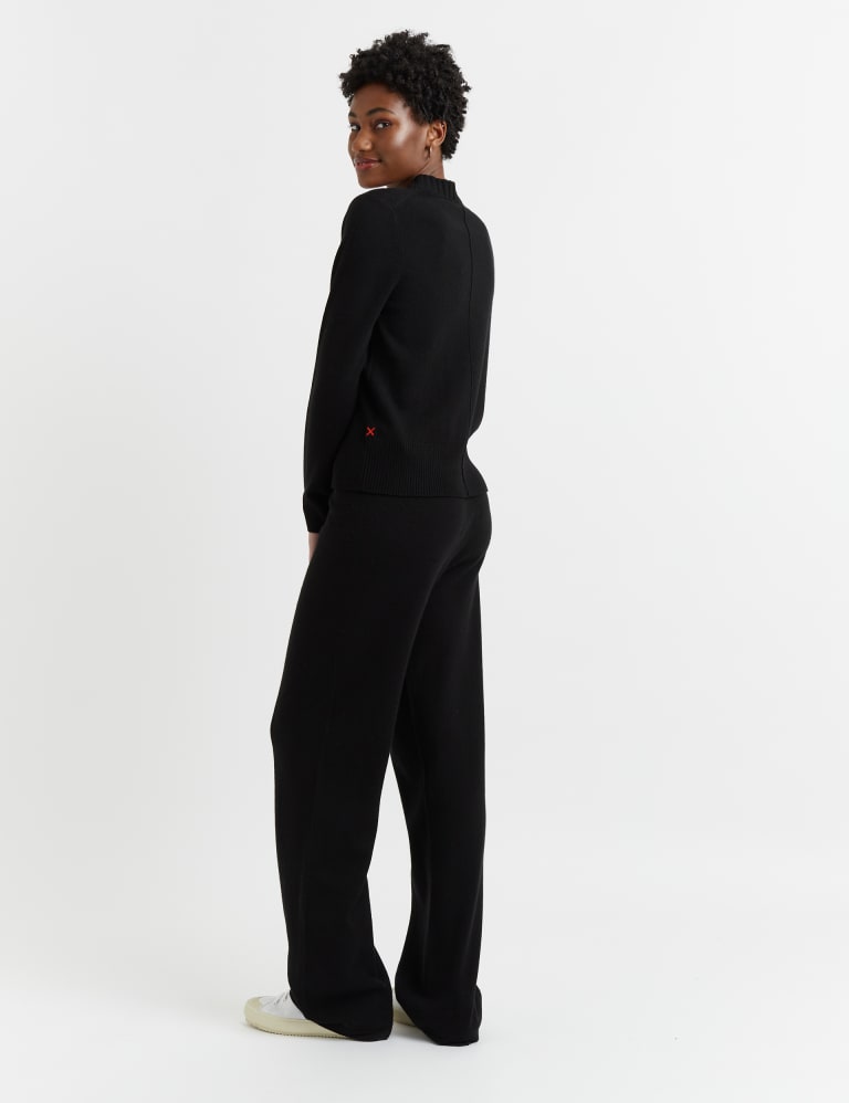 Wool Rich Cropped Jumper with Cashmere Chinti Parker M S