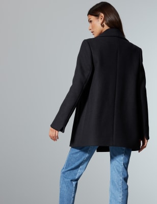 Marks and spencer peacoat 2024 womens