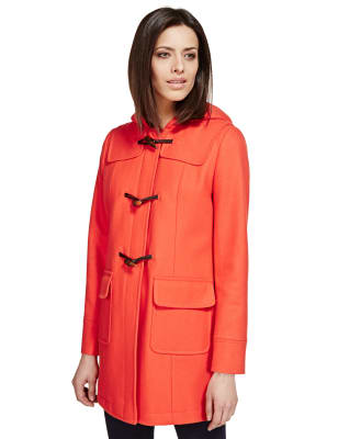 Womens duffle coat outlet marks and spencer