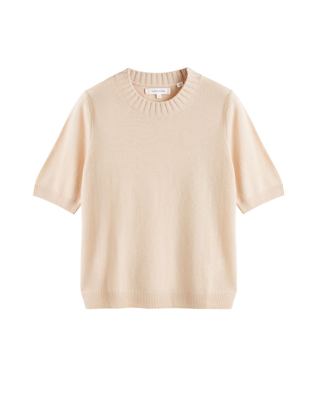 Wool Rich Knitted Top with Cashmere 1 of 3