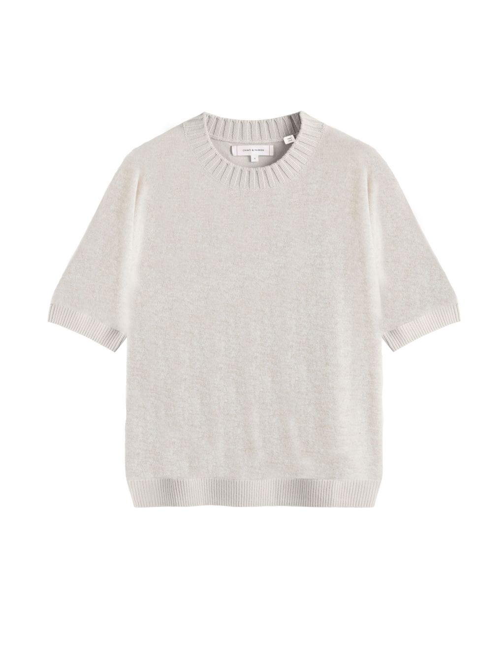 Wool Rich Knitted Top with Cashmere 1 of 4