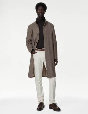 Mens 2025 overcoat m&s