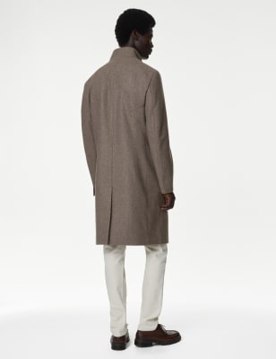 Wool Rich Overcoat Autograph M S