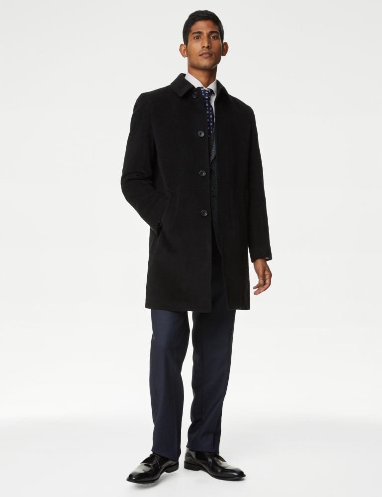 Wool cashmere overcoat shop