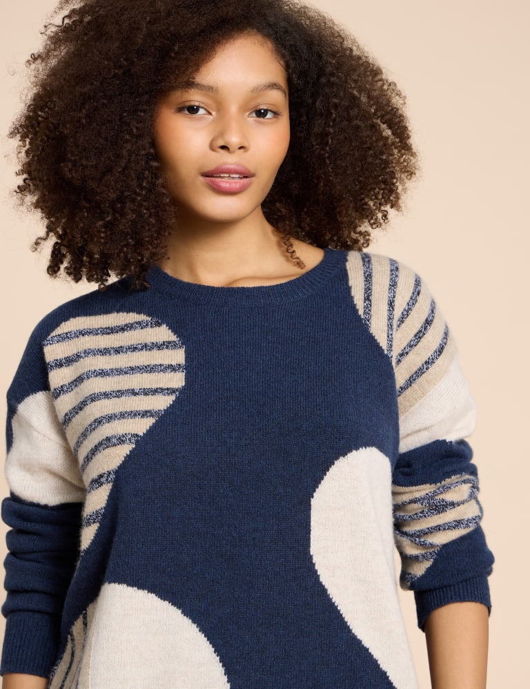 White stuff navy jumper store