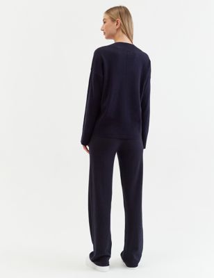 Wool Rich Relaxed Jumper with Cashmere, Chinti & Parker