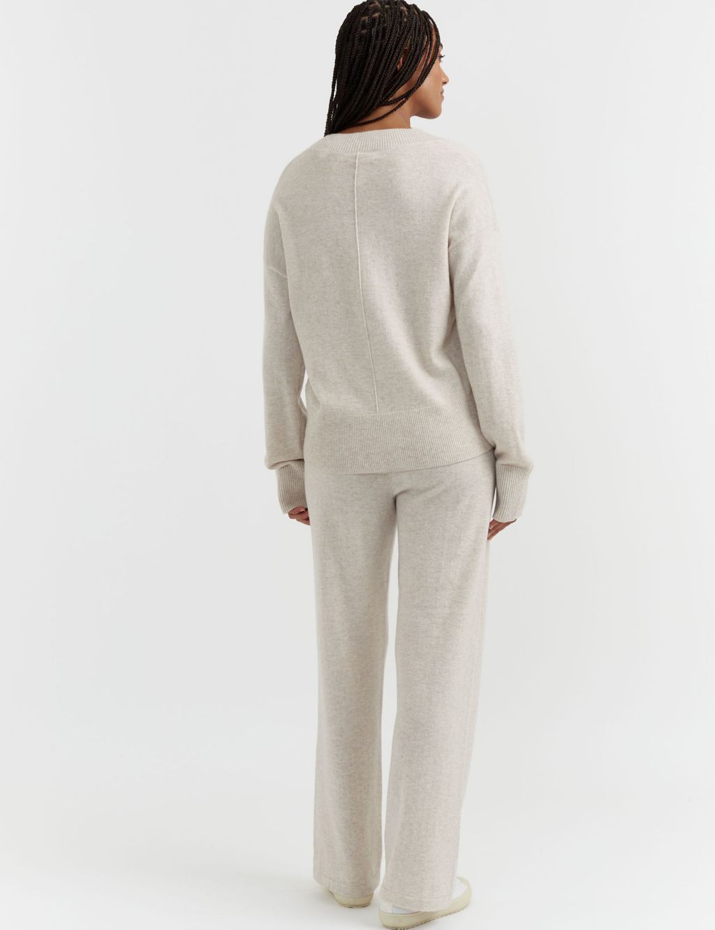 Wool Rich Relaxed Jumper with Cashmere 2 of 3