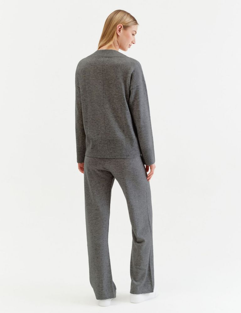Wool Rich Relaxed Jumper with Cashmere 3 of 3