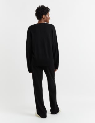 Wool Rich Relaxed Jumper with Cashmere Chinti Parker M S