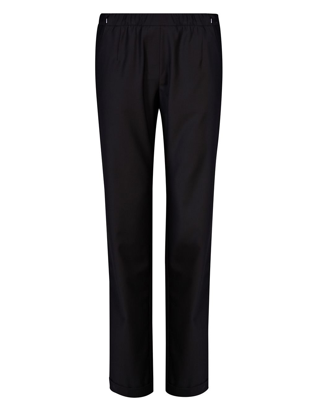Wool Rich Straight Leg Trousers 4 of 6