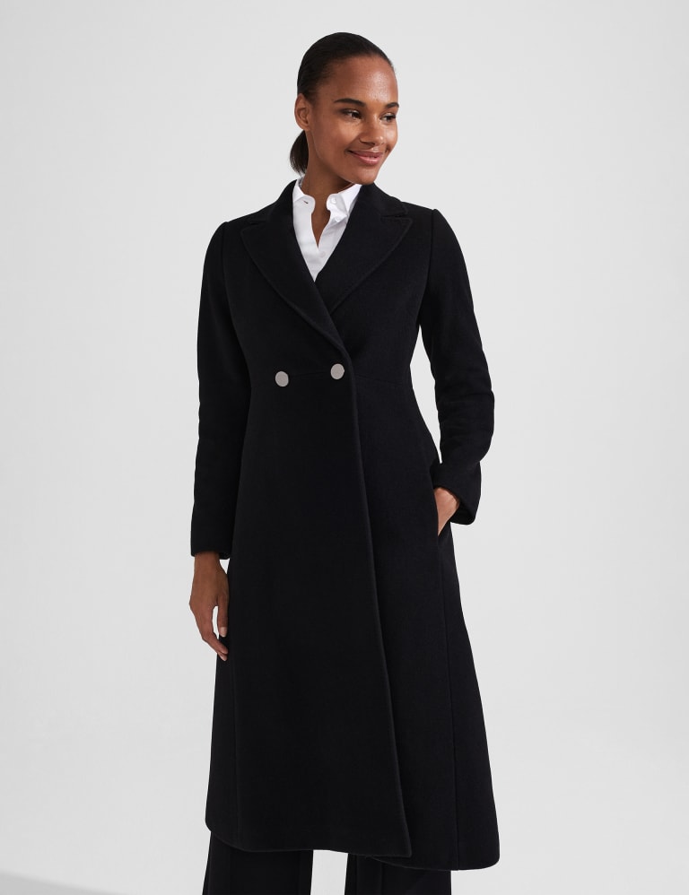 Tailored wool deals coat ladies