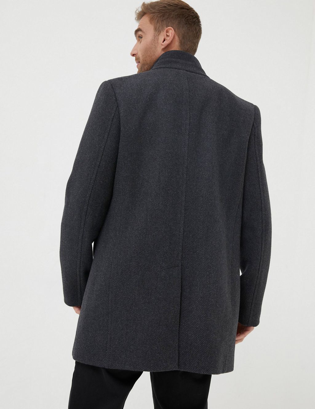 Wool Rich Twill Overcoat 2 of 5