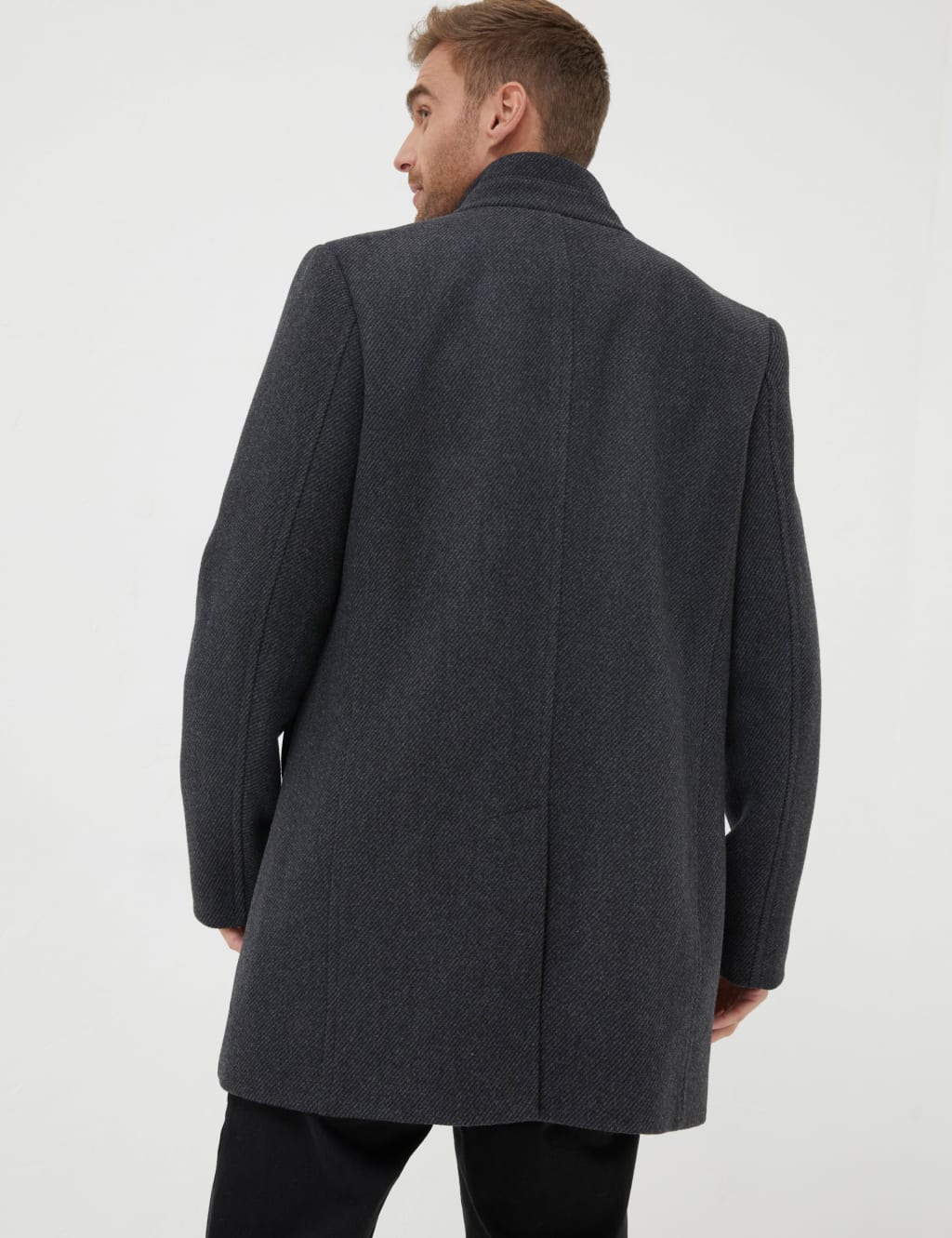 Twill overcoat top