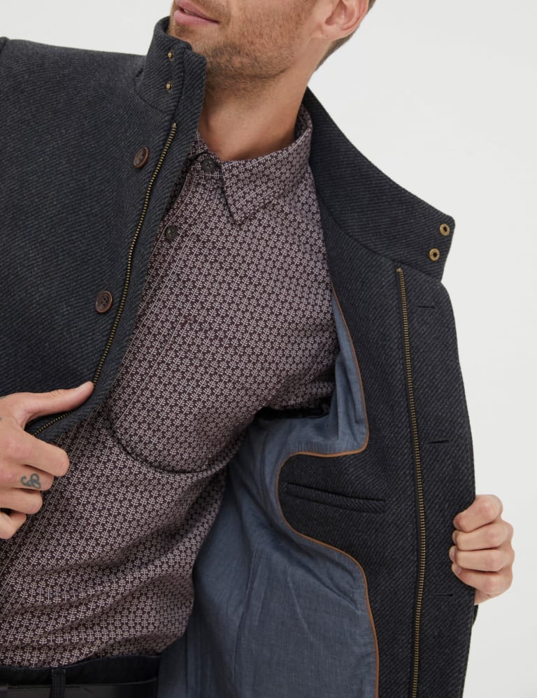 Twill overcoat hot sale