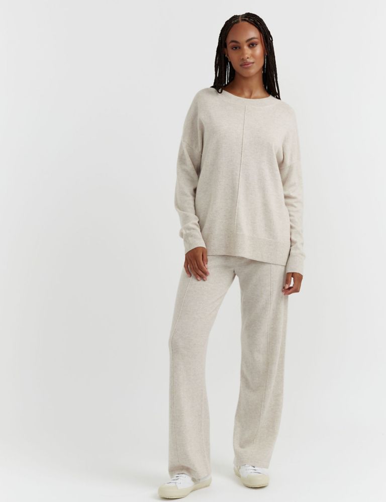 Wool Rich with Cashmere Relaxed Jumper 1 of 3