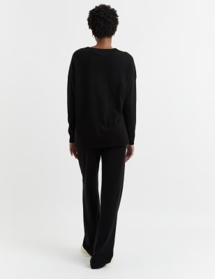 Wool Rich with Cashmere Relaxed Jumper Chinti Parker M S