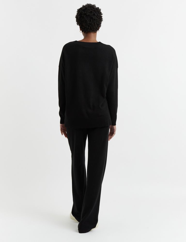 Wool Rich with Cashmere Relaxed Jumper | Chinti & Parker | M&S