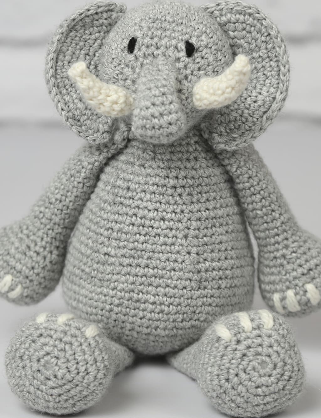 Wool Roy Elephant Crochet Kit Wool Couture M&S