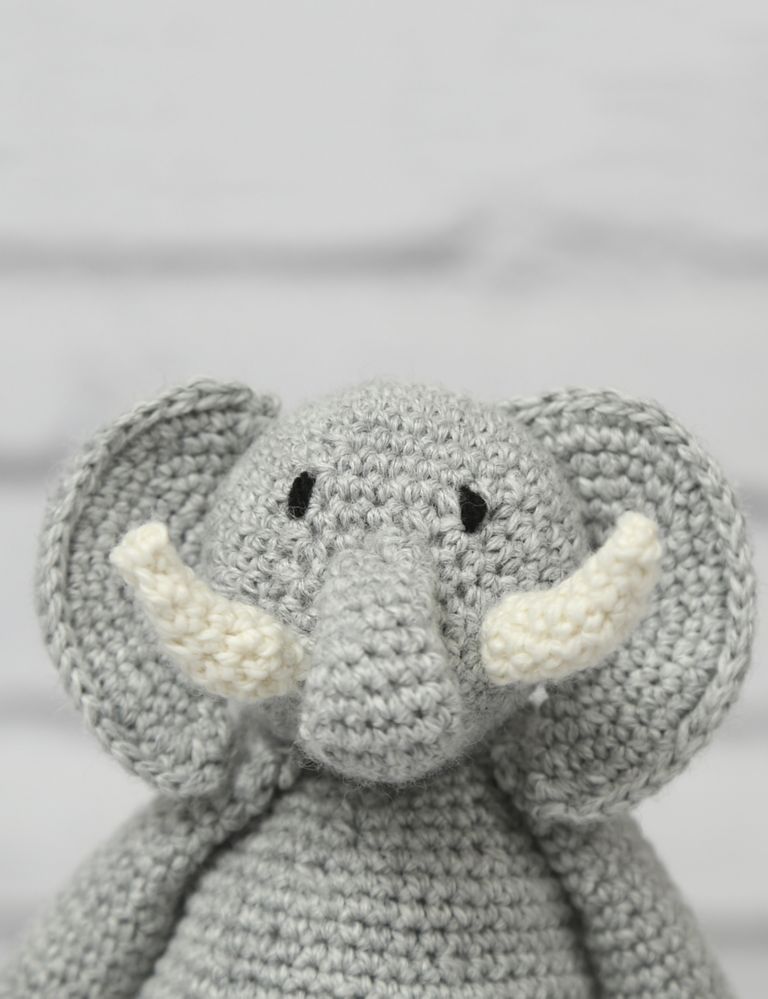 Wool Roy Elephant Crochet Kit 4 of 5