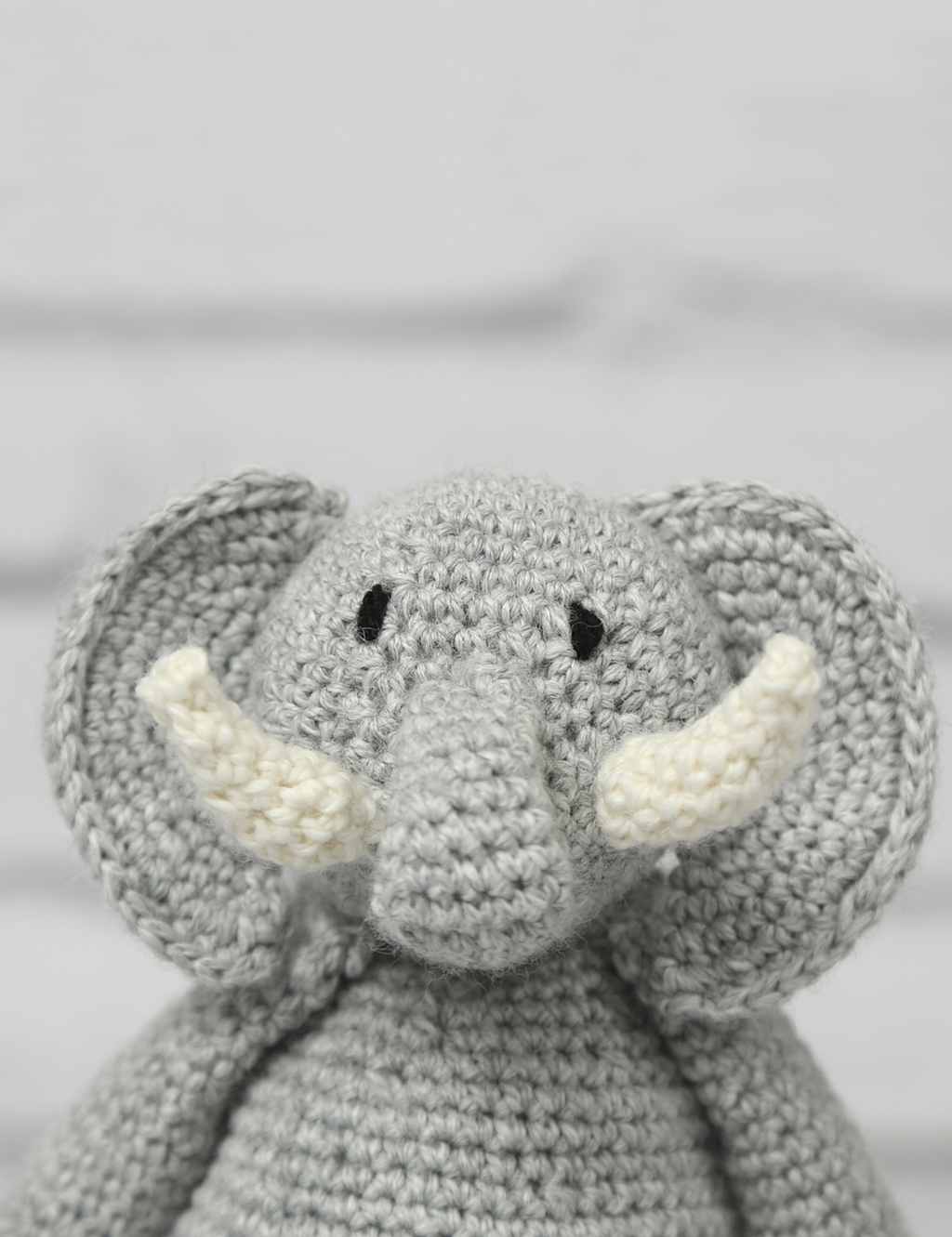 Wool Roy Elephant Crochet Kit Wool Couture M&S