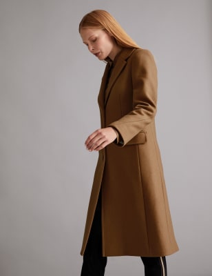 marks and spencer cashmere coat