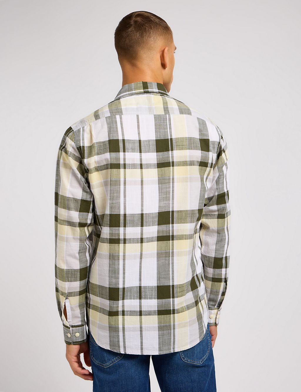 Worker Pure Cotton Check Flannel Shirt 4 of 6