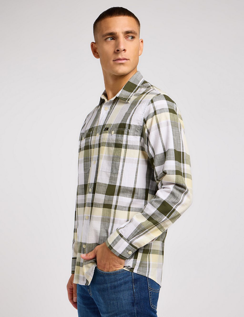 Worker Pure Cotton Check Flannel Shirt 5 of 6