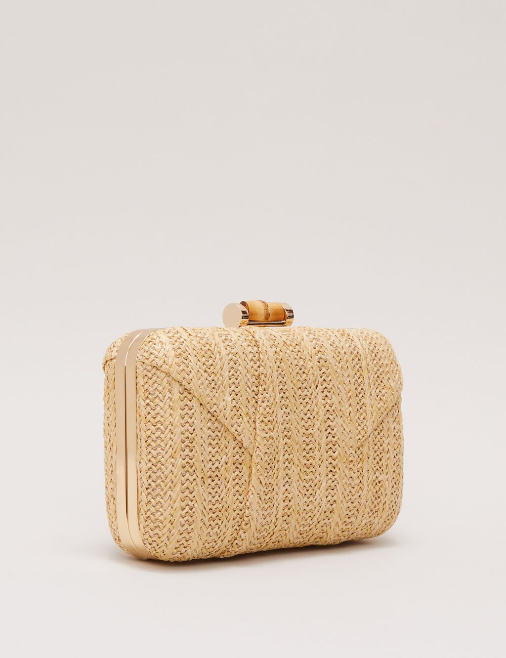 Woven Chain Strap Clutch Bag 7 of 7