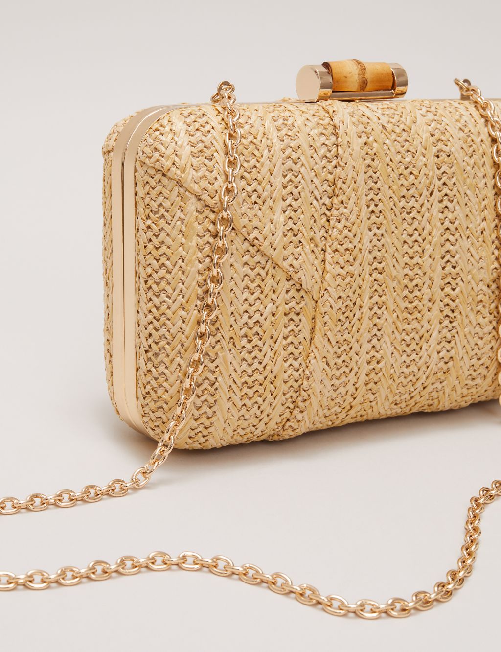 Woven Chain Strap Clutch Bag 4 of 7