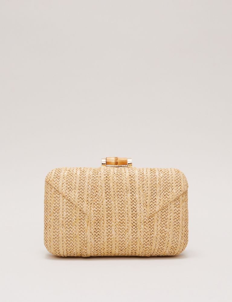 Woven Chain Strap Clutch Bag 2 of 7