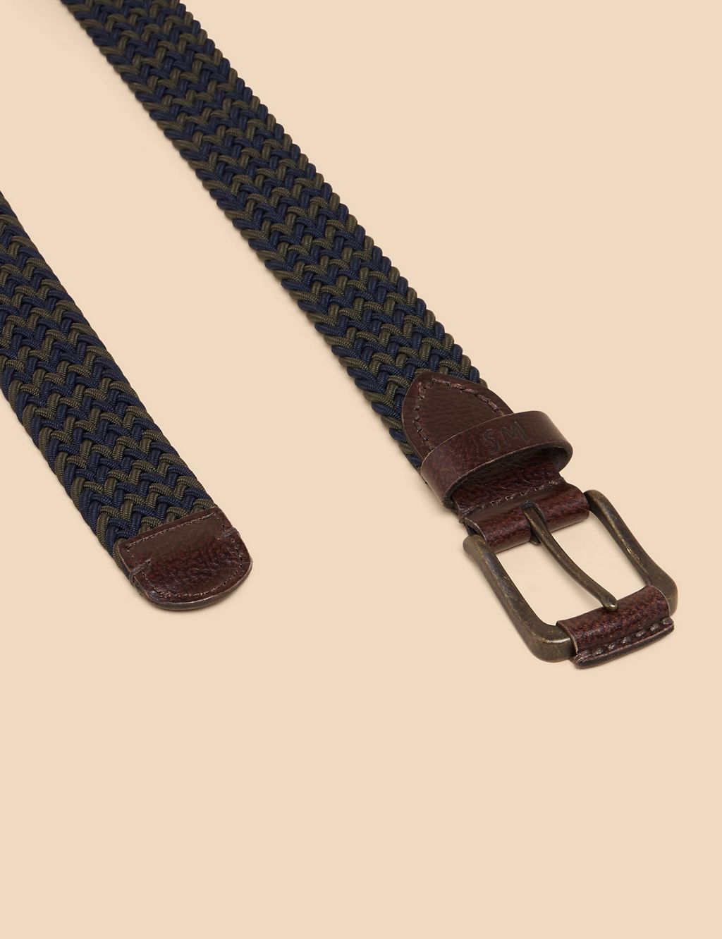 Woven Elasticated Jeans Belt 2 of 3