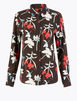 Woven Floral Blouse Image 2 of 4