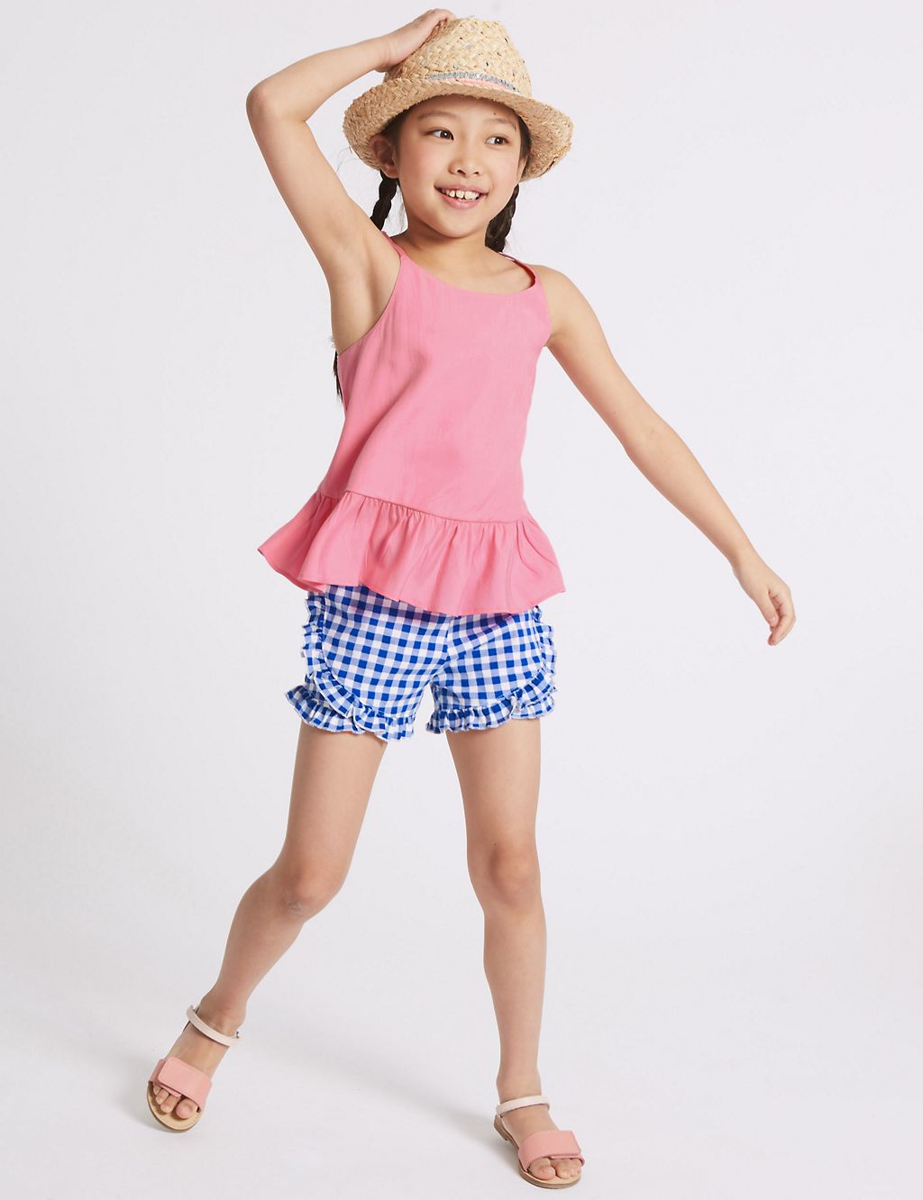 Woven Frill Hem Vest Top (3-16 Years) 4 of 5