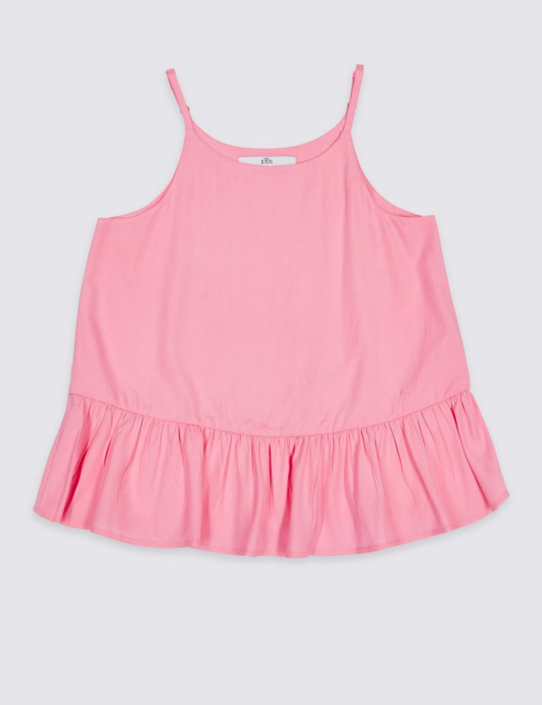 Woven Frill Hem Vest Top (3-16 Years) 2 of 5