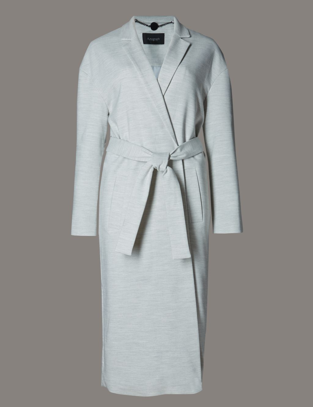 Wrap Front Belted Overcoat | Autograph | M&S