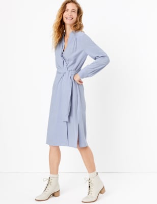 wrap dress marks and spencer